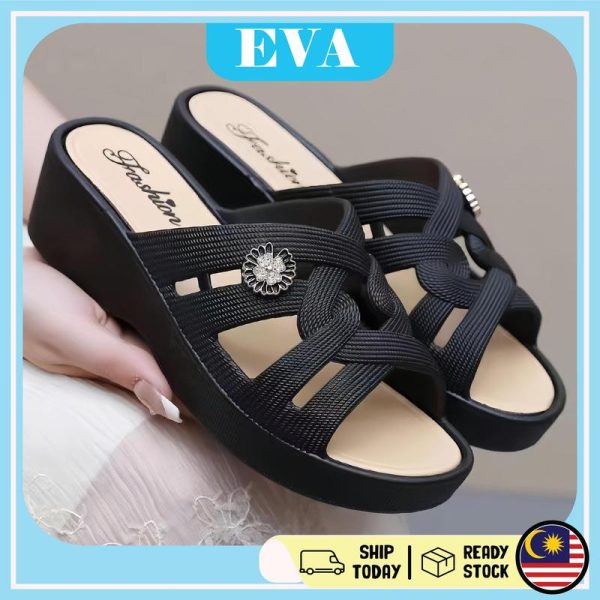 READY STOCK EVA Lofifi Loafers Kasut Perempuan Women Sandals