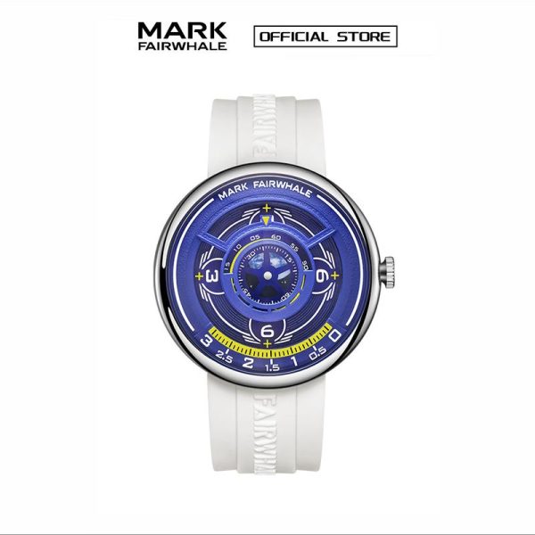 【100% Authentic】Jam Tangan Kuarza Pekeliling Tema Planet, Mark Fairwhale, Untuk Lelaki dan Perempuan, Fesyen, Kalis Air 30M, Jam Tangan Pasangan, FW-5990, Ketibaan Baru Watches