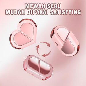 【Valentine's Day Exclusive】Yisen M520 Bluetooth Earphone Creative Swivel LOVE Couple Deformable Ture Wireless Earphones 5.3 TWS Wireless Couple Headset Headphone Audio Speaker