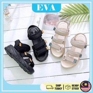 READY STOCK EVA Kasut Perempuan kasut Wanita Sandals Perempuan Sandal Women's High Heel Design women shoes Kasual