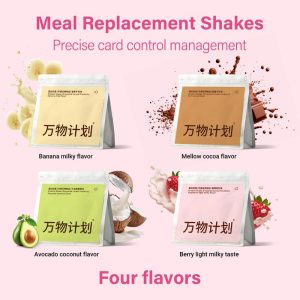 Perisa Oatmeal, WANWU PLAN, Untuk Wanita, Empat Ratus Gram Serbuk Protein Whey cereal