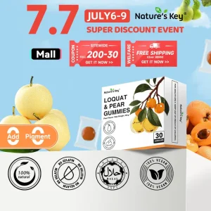 Promote Natures Key Gula-gula Loquat & Pir Melegakan Kerongkong mengandungi ekstrak pelbagai herba semula jadi yang membantu melembapkan dan melindungi kerongkong. Sesuai untuk orang dewasa dan kanak-kanak