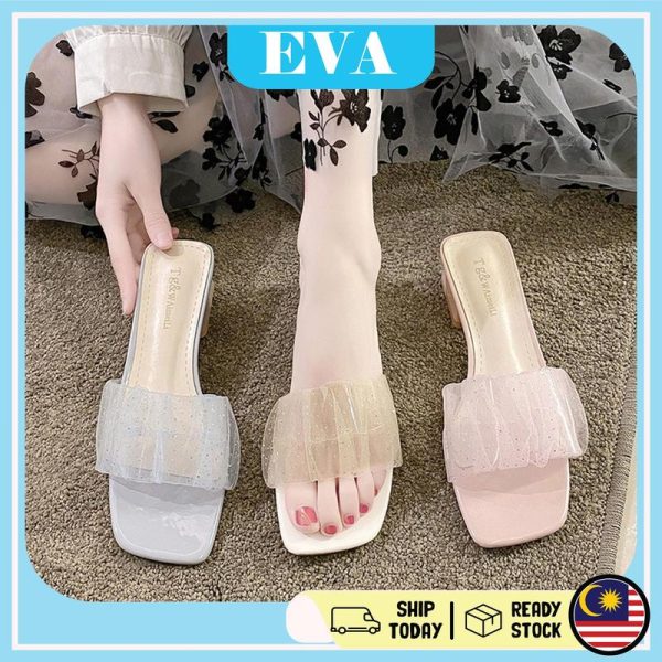 READY STOCK EVA Women's High Heels Sandals