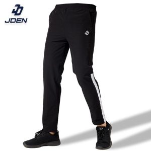 JDEN Half-striped tracksuit Slim Fit (Unisex) - Seluar tracksuit Panjang Berjalur Lelaki Perempuan Unisex Cepat Kering Grey Outdoor Sport Black Brown White tracksuit academy seluartrackacademy