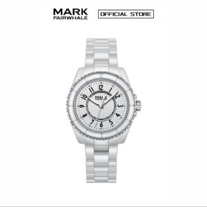 【100% Authentic】Jam Tangan Wanita Fesyen, MARK FAIRWHALE, Reka Bentuk Kreatif dan Trendi, Reka Bentuk Mudah, Bentuk Cincin Renang Lebih Menarik, Pilihan Lebih Baik untuk Majlis Keraian, FW3790 Watches