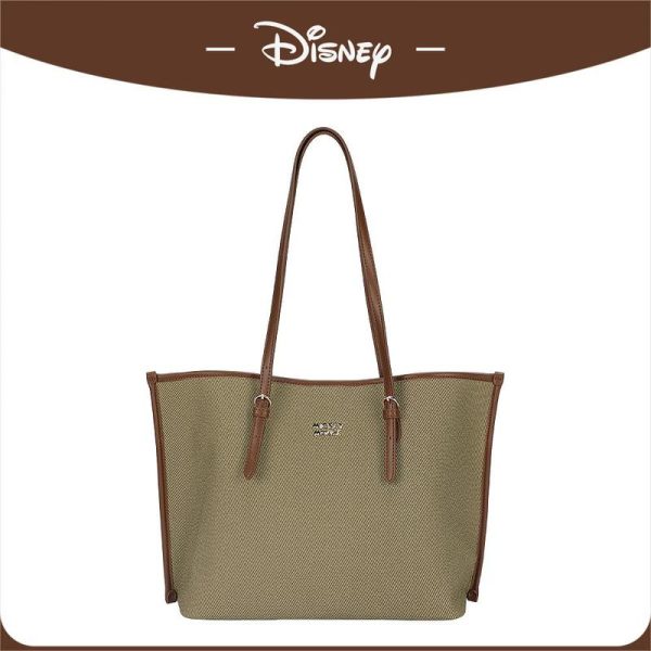 Beg Wanita Berkapasiti Besar, Disney, Baharu, Satu Bahu, Serbaguna, Gaya Manis dan Alamiah, Beg Tote Kontras Ketiak, [COD]