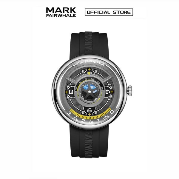 【100% Authentic】Jam Tangan Kuarza Pekeliling Tema Planet, Mark Fairwhale, Untuk Lelaki dan Perempuan, Fesyen, Kalis Air 30M, Jam Tangan Pasangan, FW-5990, Ketibaan Baru Watches