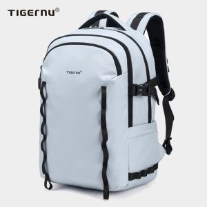 Beg galas ulang-alik bandar, Tigernu, Fabrik Kalis Air Tahan Lama, Beg Perjalanan Berkualiti Tinggi, Storan Berbilang Petak, Reka Bentuk Ringan, Gancu Dada Stabil, T-B9882