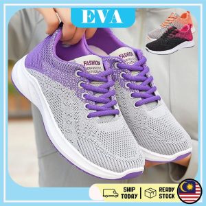 READY STOCK EVA Kasut Sport Perempuan Kasut Murah Kasut Kasual Wanita Kasut Sport Sarung Women Shoes Women Casual Sho