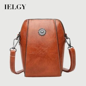 Beg Utusan Telefon Bimbit, IELGY, Kulit Lembut Menegak Mini, Untuk Wanita Bags Selempang
