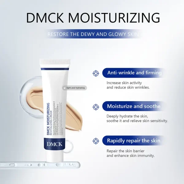 Krim Muka Pelembap Meremajakan Korea, DMCK, Anti Kedutan, Pembaikan Kulit Pelbagai Fungsi, Lembut untuk Kulit Sensitif, K Kecantikan Mesti Ada, Dijual oleh Rasmi DMCK