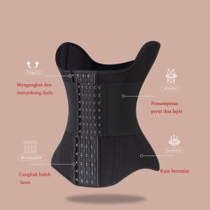 Korset untuk Wanita, MISTHIN, Membentuk, Bernafas, Bahan Jaringan Elastik, Saiz Besar Selepas Bersalin, 3XL, Ketibaan Baru, 2025 pakaian membentuk badan Shapewear