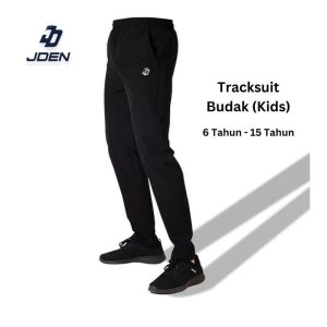 JDEN Tracksuit Budak (Kids) - Seluar Tracksuit Panjang Budak Cepat Kering Tracksuit Academy Outdoor Sport seluartracksuit viral