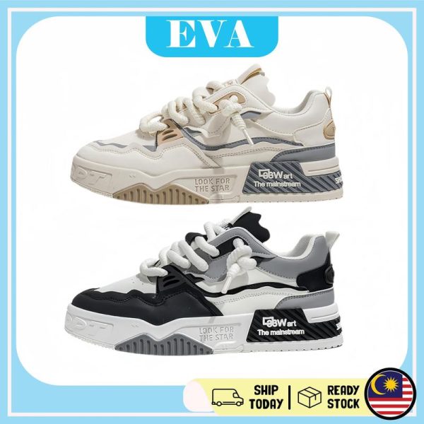 READY STOCK EVA Man Outdoor Kasual Sneaker Sport Shoes Kasut Sukan Lelaki Men Casual Premium