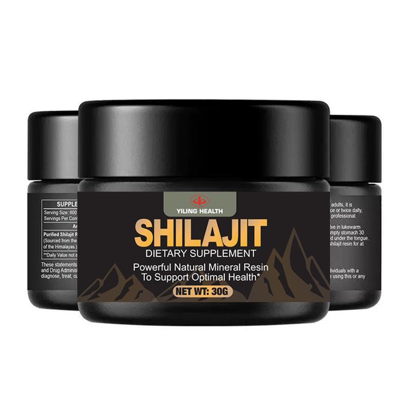 Kesihatan Shilajit, Yiling, 600mg, Organik Himalaya Tulen, 85 + Mineral Surih, Berpotensi Tinggi, untuk Tenaga, Kekuatan dan Kekebalan shilajitforkids Badan Minuman Suplemen shilajit nutreego