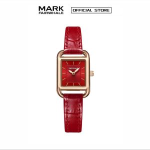 【100% Authentic】Jam Tangan Kuarza Wanita, Mark Fairwhale, Trend Fesyen, Rekaan Ringkas, Gaya Minoriti, Elegan dan Ins, Mampu Milik, Mewah, Kalis Air, 3570 Watches