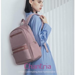 Chantria Crystalz Women Laptop Backpack Multi Compartment Business Travel Laptop Backpack (15.6'')