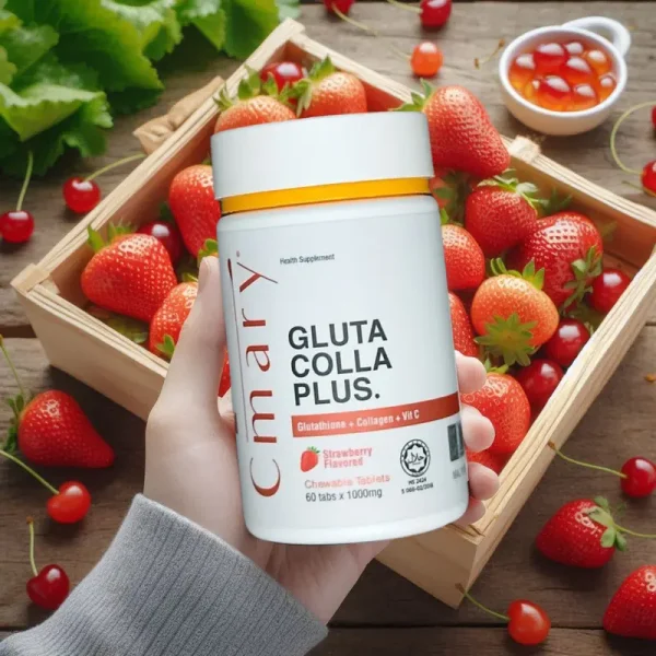 Cmary Gluta Colla Plus Vitamin C Health Supplement For Healthy Life Organic