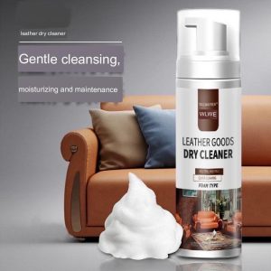 WILLIAM WEIRS Instant Leather cleaner/leather sofa/leather bag care cleaning foam/dry cleaning agent/200