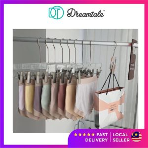Dreamtale 8pcs Set Panties Women Panties Women Underwear Free Size Ladies Panties Seluar Dalam Wanita WCO292 Soft Silky