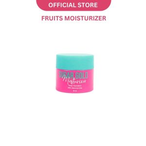 Fruit Moisturiser Sugar Gold / Skincare Kulit Kering & Mencerahkan Wajah