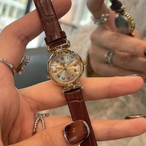 Jam Tangan Fesyen Gadis, Mewah dan Kasual, Kalis Air, 2024