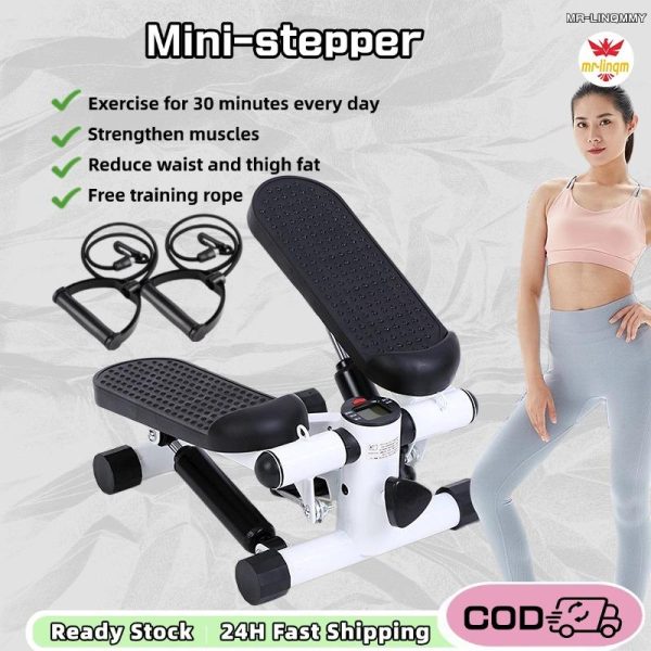 {MR-LINQM}Peralatan senaman home stepper untuk membentuk postur yang baik ayunan kaki kecergasan pelangsing stepper Senaman latihan gim senaman tikar berjalan Ramadan