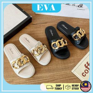 READY STOCK EVA Shoes Slippers Women Korea Fashion Kasut Sandal Perempuan Selipar Wanita Casual Kasual