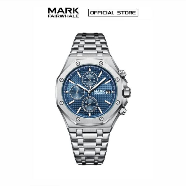 【100% Authentic】Jam Tangan Kuarza Lelaki, Fesyen Fairwhale Mark, Serba guna, Mampu Milik, Mewah, Dail Berpetak Bulat Gred Tinggi, Kalis Air, Bercahaya Malam, Pelbagai fungsi, Jam Meja,watches,5860