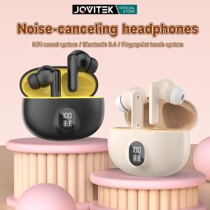 JQVITEK EP95R Bluetooth earbuds – Wireless Bluetooth Earbuds with HiFi Bass & LED Display Immersive Sound. Intelligent Design. Effortless Sophistication.