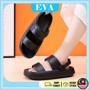 READY STOCK EVA Shoes Two-Wear Women Men Outdoor Slipper Kasut Selipar Lelaki Perempuan Comfortable Flip Sandal