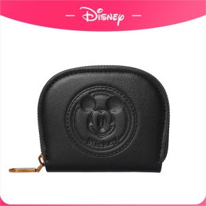 Set Kad Mickey / Minnie Disney, Retro Comel dan Mini, Reka Bentuk Mini dan Ringkas, dengan Cetakan Timbul, Berbilang slot, Zip Separuh Bulatan, [COD]