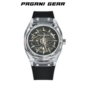 Pagani Gear Men's Rubber Quartz Watch PG-L4001