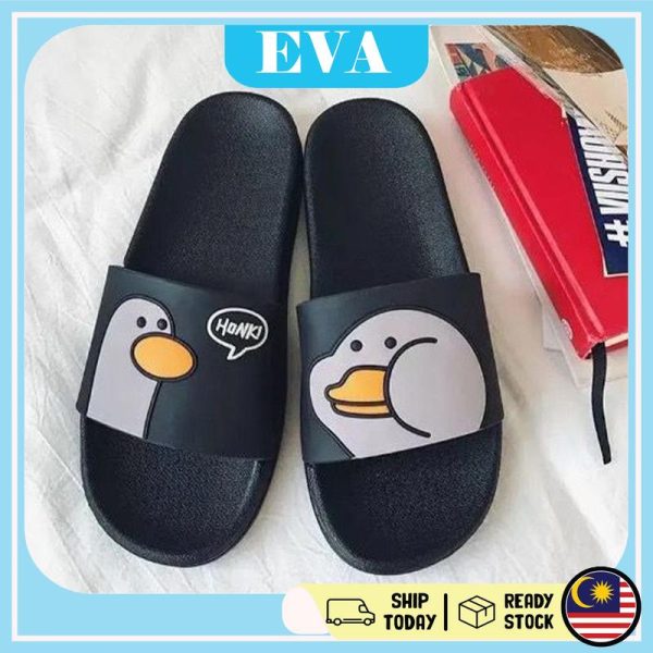 READY STOCK EVA Bestie Shoes Indoor Outdoor Slippers Lelaki Perempuan Sandals Selipar Men Women Shoes Duck Design