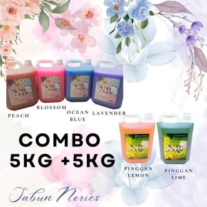 (FREE SAMPUL) Combo Set Sabun Dobi Nories 5kg +5kg = 10 kg (Direct Kilang) Ready Stock