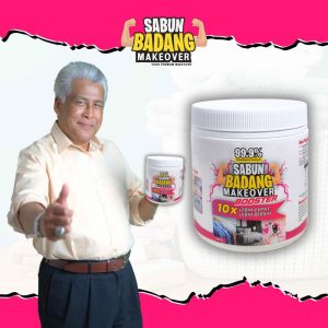 Sabun Badang Makeover Fabric Kerak Kuali kuning FREE SHIPPING