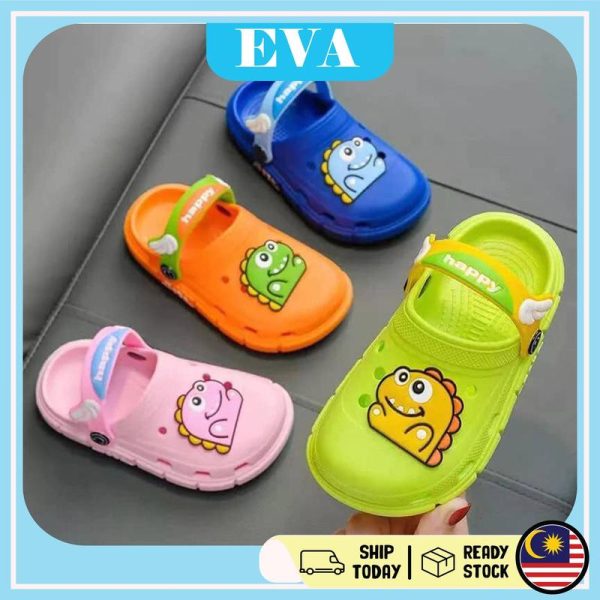 READY STOCK EVA Dragon Slipper boy sandal Kanak-kanak selipar kid shoes girl