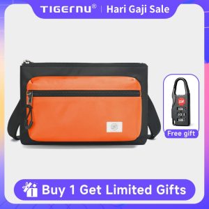 Jaminan Sepanjang Hayat Lelaki SS24 Beg Bahu 7.9 inci Beg IPad Untuk Lelaki Beg Selempang Ringan Beg Anduh Kasual Lelaki Beg Tangan Kalis AirT-S8610