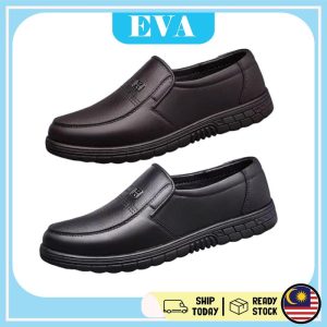 READY STOCK EVA Loafers Shoes Formal shoes PU Fashion Men Kasut Lelaki 730