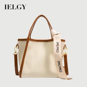 Beg Utusan Fesyen Komuter, IELGY, Untuk Wanita, Rekaan Niche Mewah Kanvas Bags