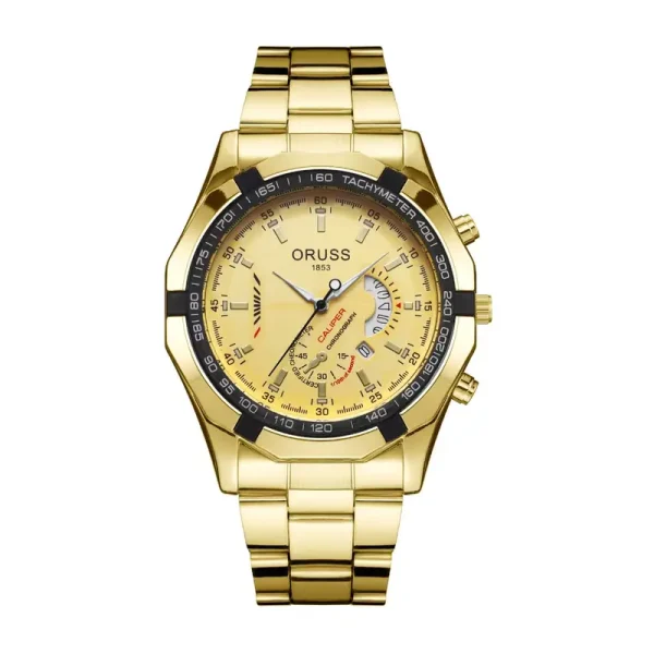 Jam Tangan Lelaki Automatik (Bukan Mekanikal), Jenama Swiss Baharu, Bergaya, Berorientasikan Perniagaan, Ciri Berkilau dan Kalis Air, Jam Tangan Trendi, untuk Lelaki