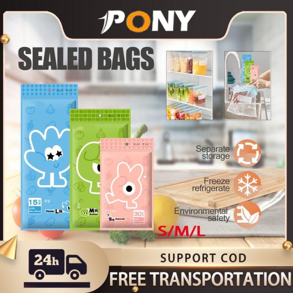 Beg Pengedap Makanan Beg Simpanan Ziplock Beg Kotak Sejuk Beg Jualan Panas Segar Boleh Digunakan Semula Isi Rumah Untuk Penyimpanan Makanan
