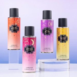 LONKOOM Fragrance Spray Bodymist 250ml long-lasting fragrance fresh air Perfume for women 10 pcs
