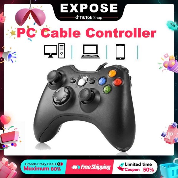 EXPOSE PC Controller PC USB Wired Controller Nintendo Switch Joystick Android Ios Game Joystick