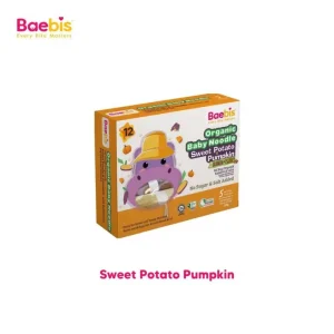 Baebis Organic Sweet Potato & Pumpkin - Baby Noodle Food. Makanan baby 7 bulan