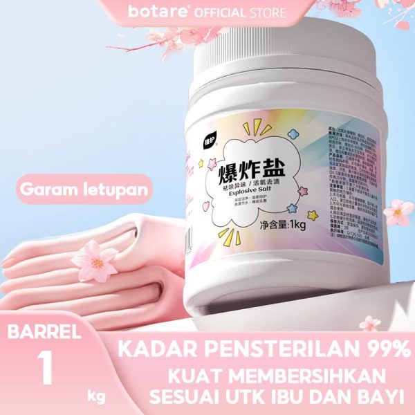 [1000g] Botare, Jualan Panas, Menanggalkan Kotoran dan Kekotoran, Warna Kuning, Kekal Segar dan Bau, Pemutihan Pakaian