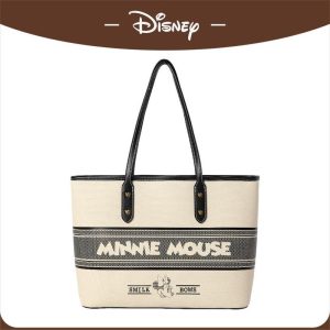 Beg Tote Beli Belah, Disney Minnie, Skrin Sutera 3D, [COD]