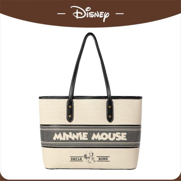 Beg Tote Beli Belah, Disney Minnie, Skrin Sutera 3D, [COD]