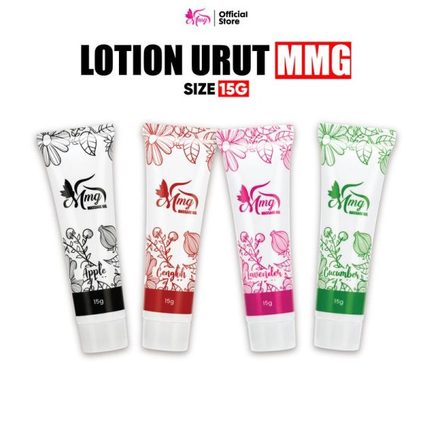 【15ml】 Minyak Urut Moden MMG Aromatherapy Massage Gel - Organic Massage Oil Body Care - Bebas Alkohol Organik Minyak Badan & Urut Wangi Koko