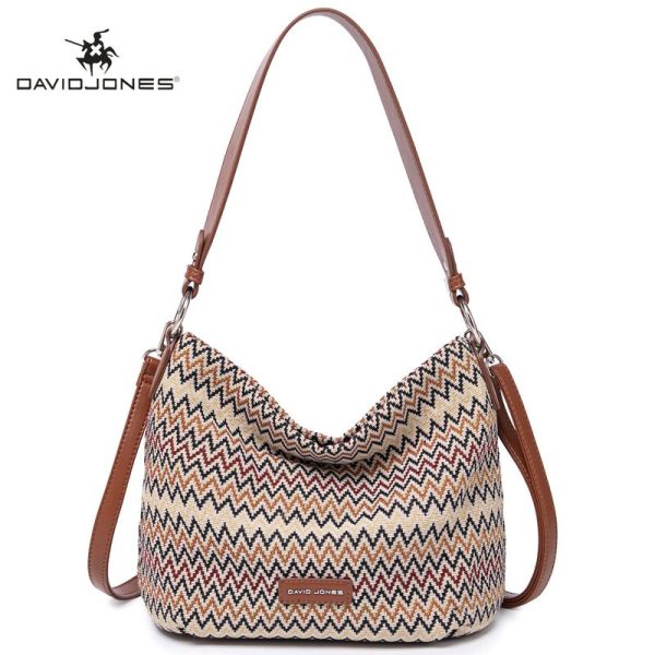 Beg Silang Badan untuk Wanita, David Jones Paris, Diperbuat daripada Kulit, 6749-2